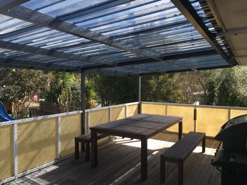 Pergola-Auckland-corrugated-plastic