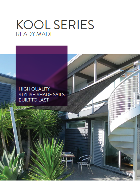 Kool Series shade sails brochure from Sunnyside thumbnail