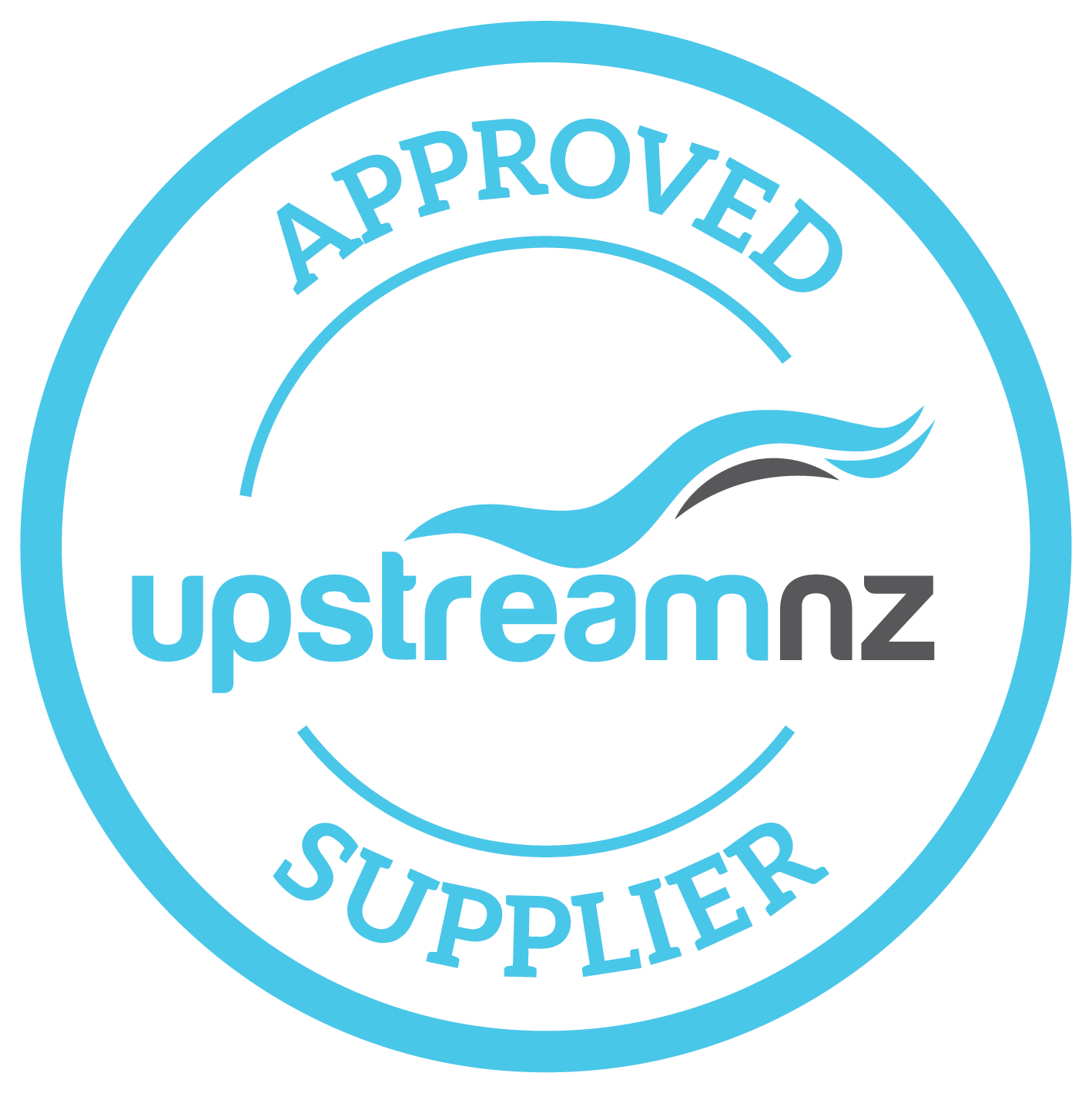 UpstreamNZ Approved Supplier badge