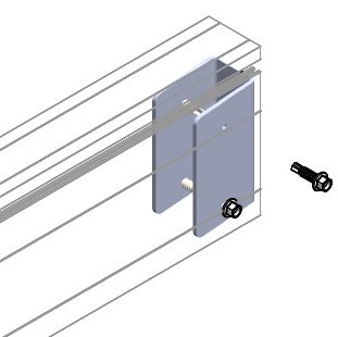 5-degree internal bracket