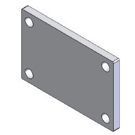 ClearSpan bar end plate