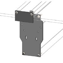 ClearSpan gutter end plate