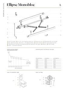 Ellipse Monobloc specifications for balcony canopy thumb