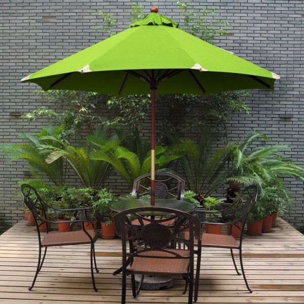 Provence-Patio-Umbrella-2.7m-Round-Acrylic-Canvas-Planosol