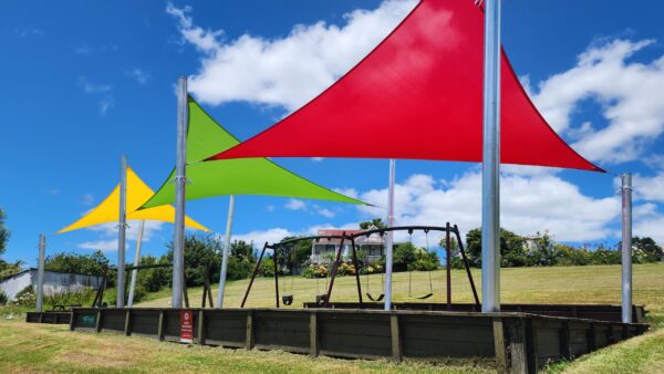 Custom made shade sails from Sunnyside NZ